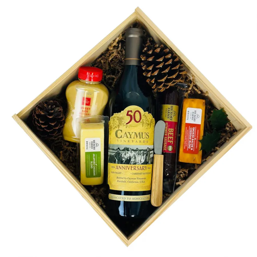 Caymus Napa Valley Cabernet Sauvignon Wine Christmas Gift Box